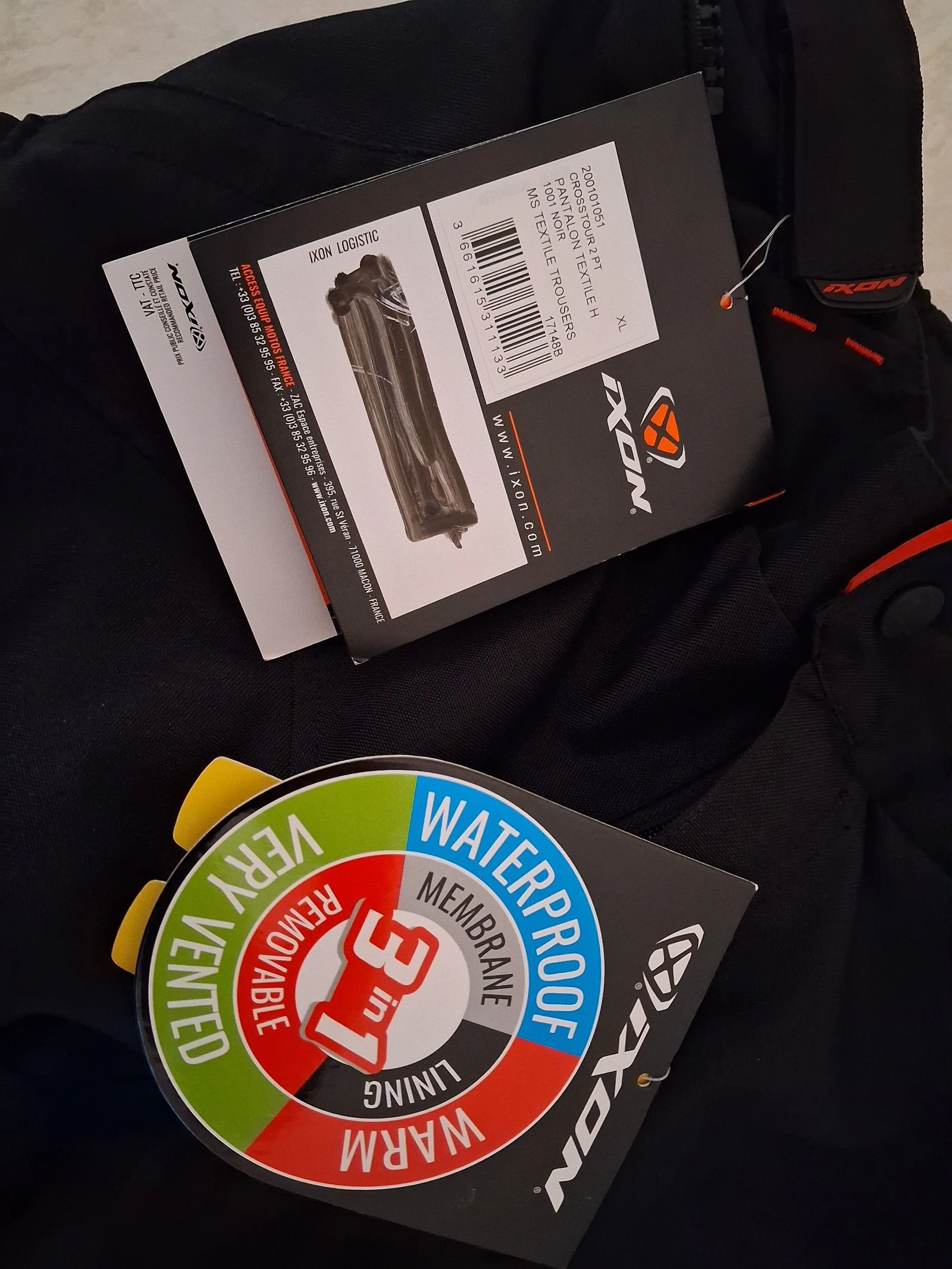 Moto IXON Crosstour New Ensemble Lables Jacket L / Pants XL – photo 9